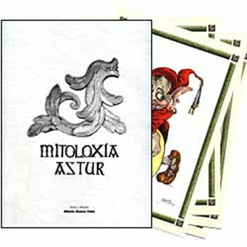 carpeta laminas mitología asturiana